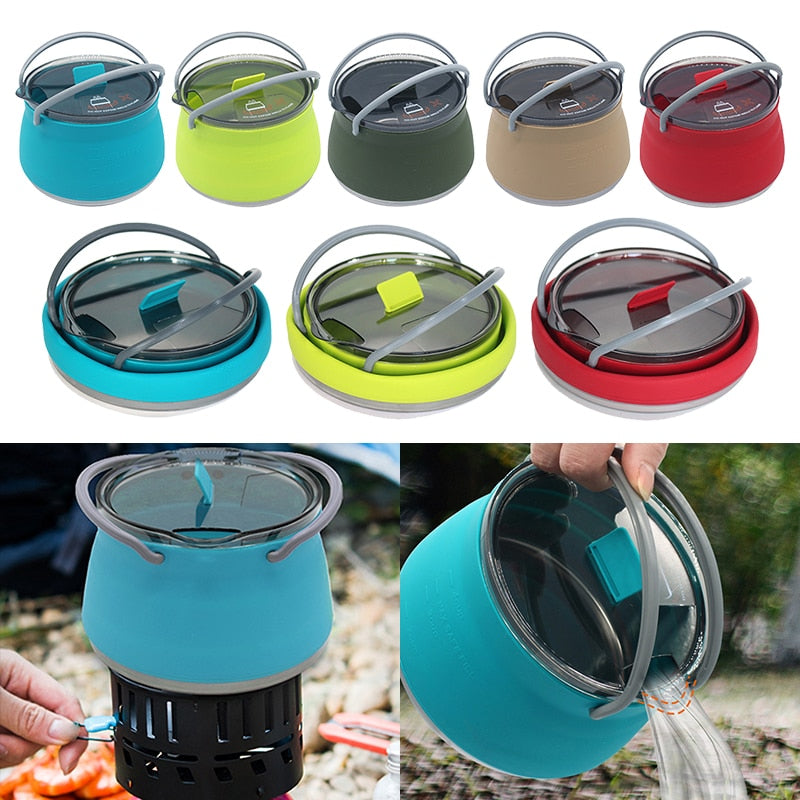 Travel Go Multifunctional Collapsible Outdoor Kettle | Bowlift