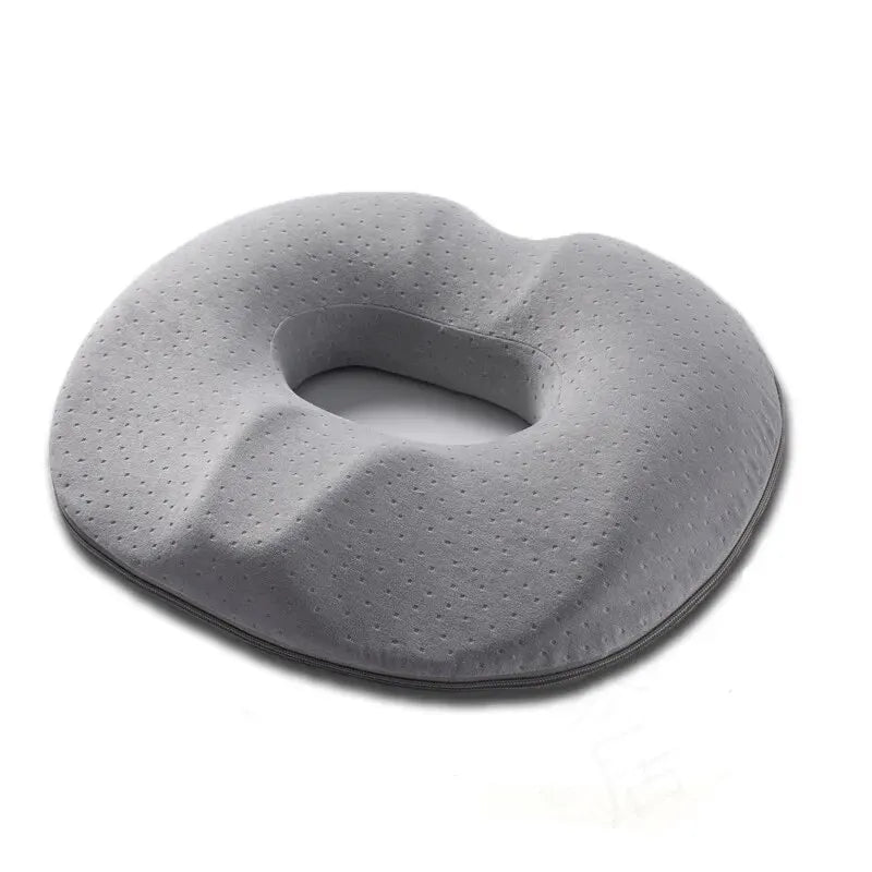 BowLift | OrthoRelax | Seat cushion with memory foam | Relief for tailbone & spine | Ergonomic & comfortable