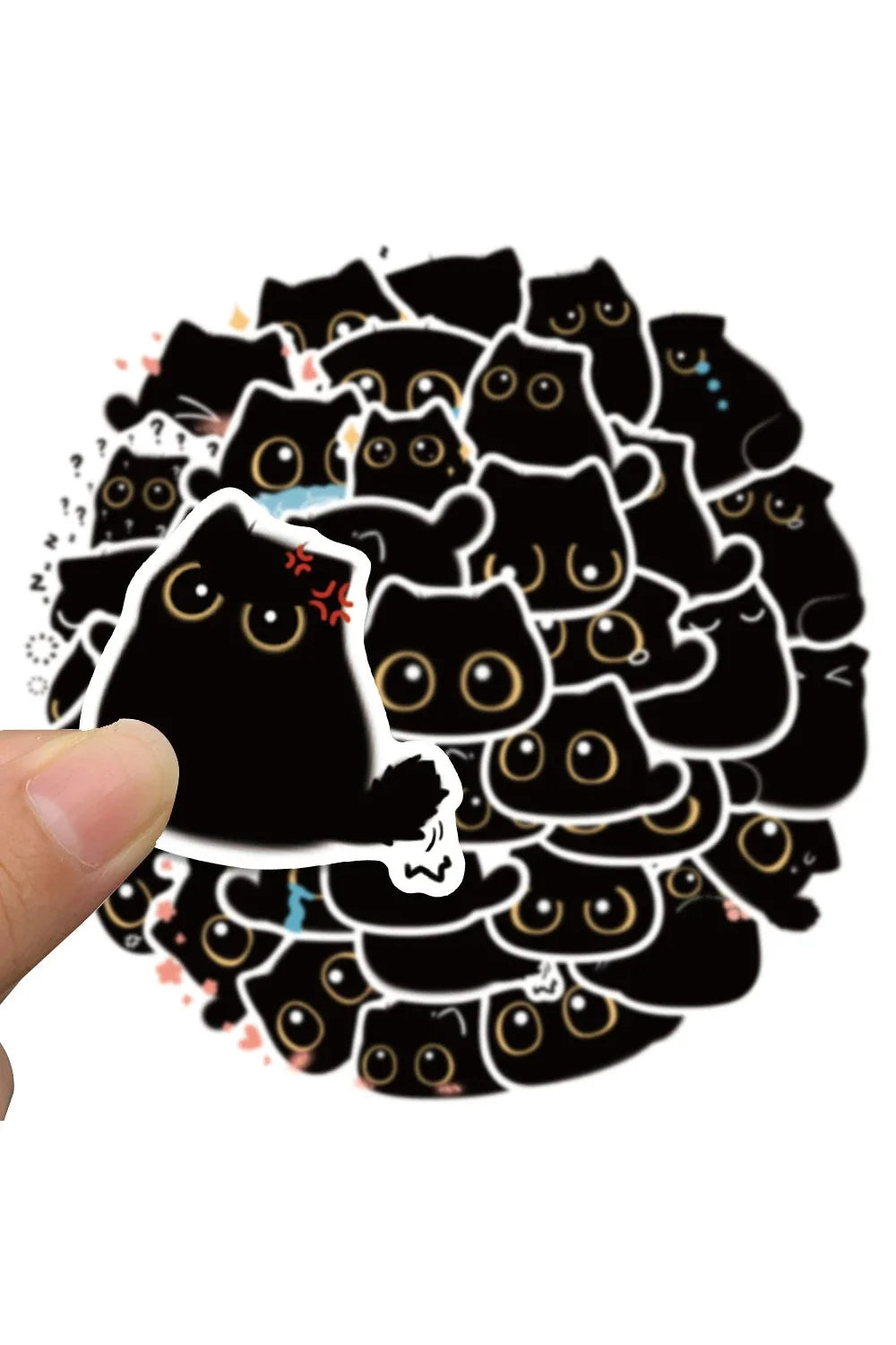 Black Cat Stickers | Bowlift