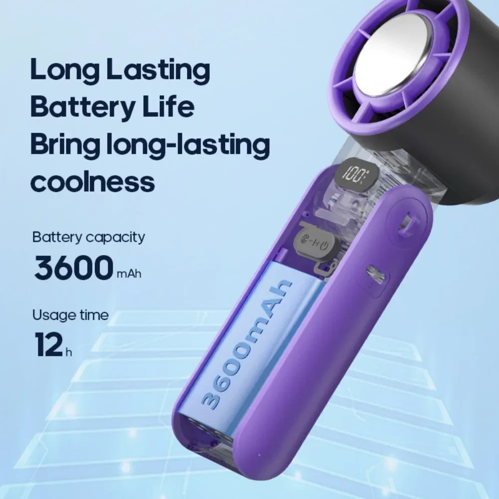Blast Pocket Turbo Cooling Portable Mini Fan | Bowlift