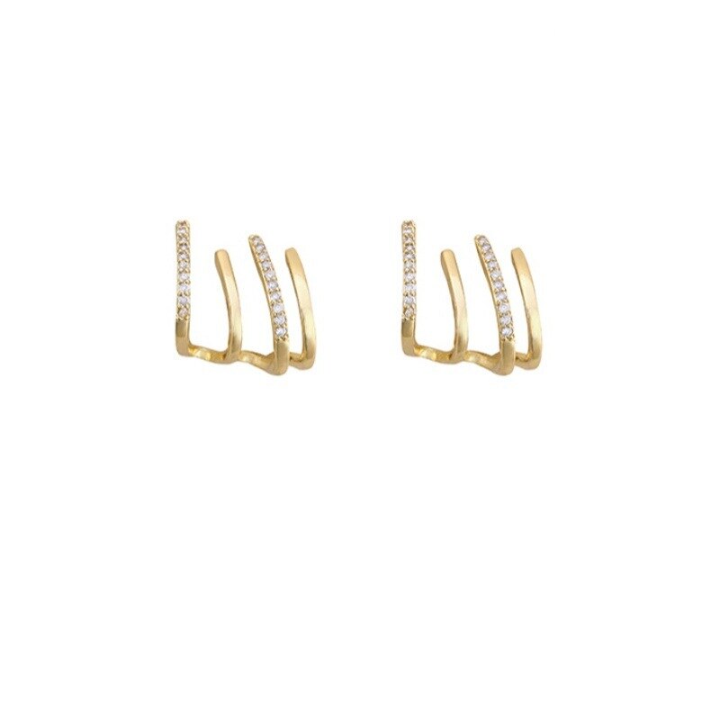 BowLift | Zircon Crystal Geometric Earrings
