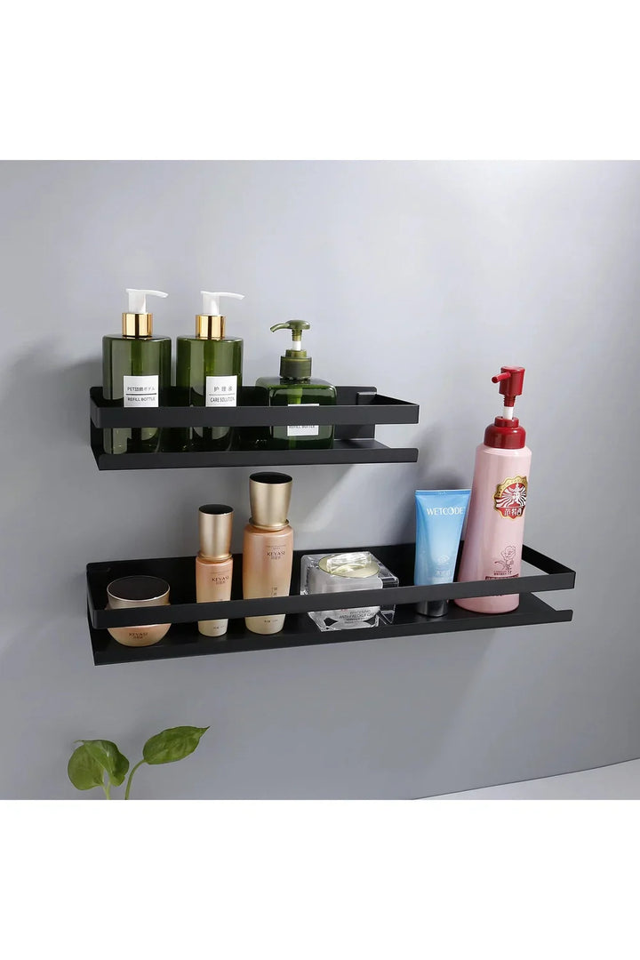BowLift | Modern black floating shelves