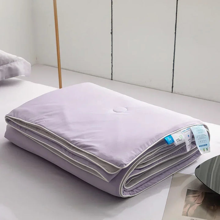 High-Quality Cooling Blanket – Smooth Air-Conditioning Comforter, Lightweight Summer Quilt with Double-Sided Cooling Fabric | Bowlift