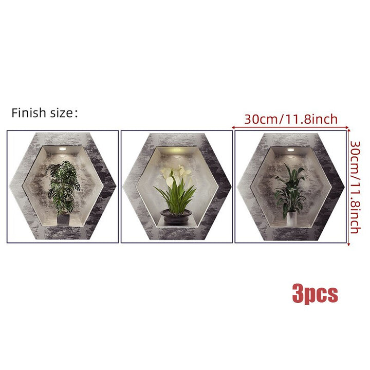Wall Decorative Potted Plant Stickers | Bowlift