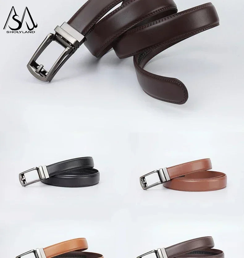 BowLift | Men's Leather Ratchet Belt
