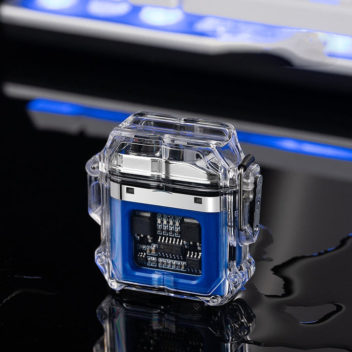 Prismatic Rainbow Windproof Double Arc Lighter | Bowlift