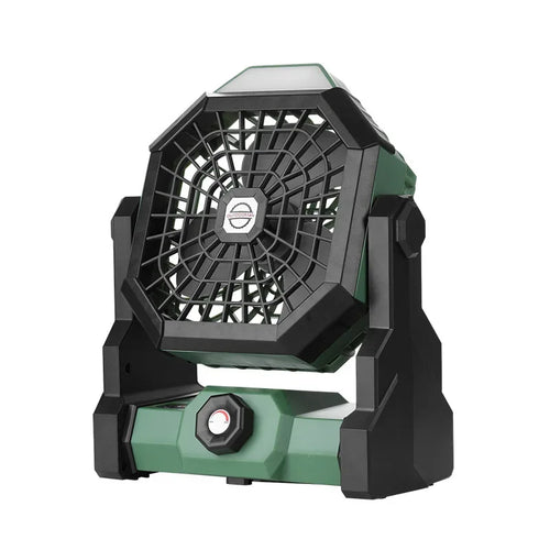 BowLift | Campora BreezeLight | 2-in-1 Camping Fan with LED Lantern | 7800 mAh Battery | 270° Rotatable | USB Rechargeable | For Tent, Outdoor & Travel