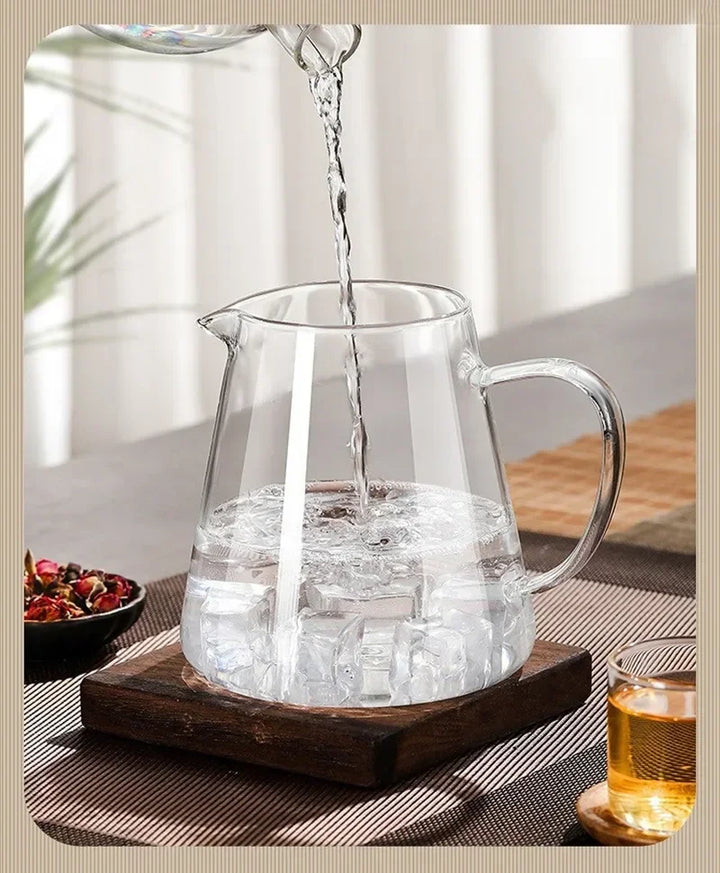 BowLift | 450ml-950ml Heat Resistant Glass Teapot – Stainless Steel Tea Filter, Flower Kettle for Kung Fu Tea, Puer and Oolong Tea
