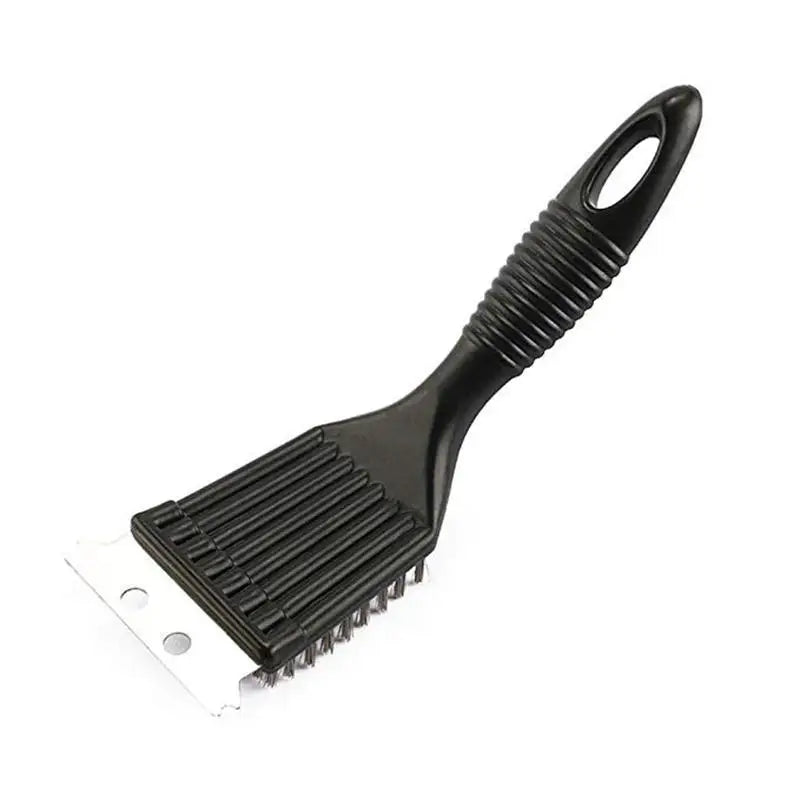 BowLift | GrillMeister BBQ Brush | 3-in-1 Grill Cleaner | Stainless Steel Bristles & Anti-Slip Handle