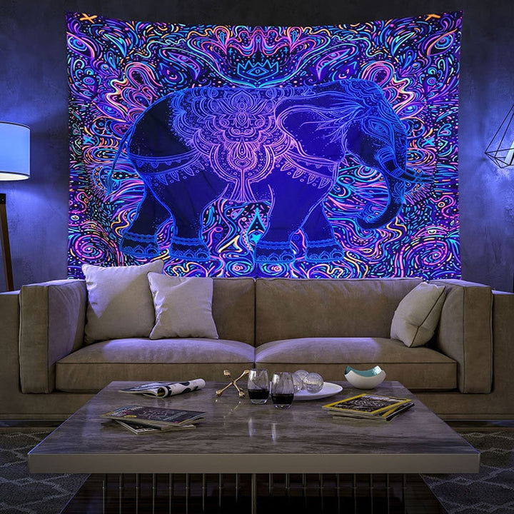 BowLift | Colorful Glowing Luminous Tapestry