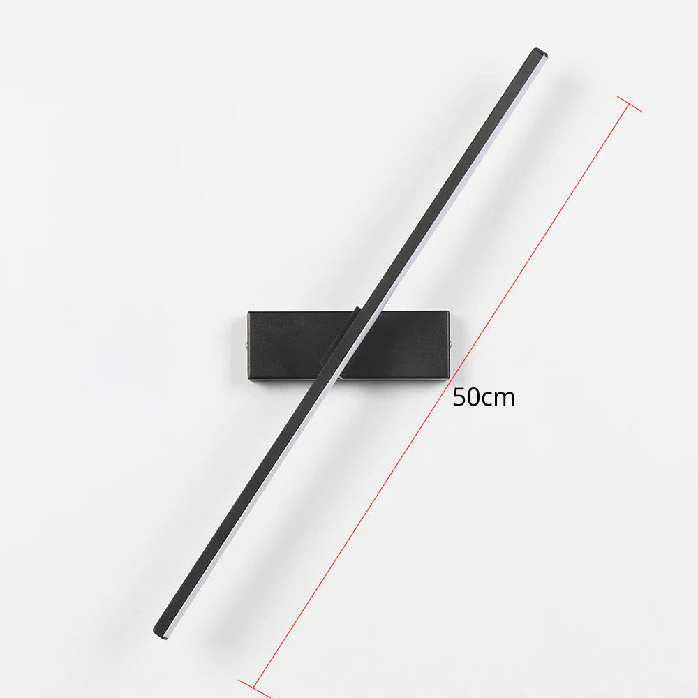 BowLift | AuroLite Adjustable LED Wall Light | 330° Swiveling | Modern Design for Bedroom & Living Room | Aluminum