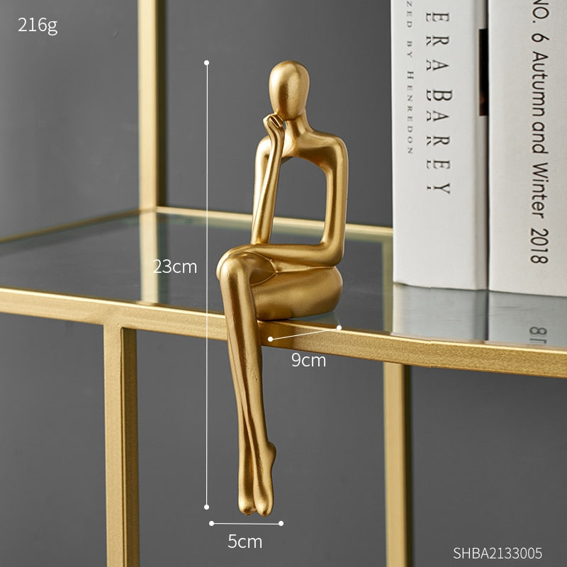 BowLift | Modern Figurines Abstract Home Decor Sculpture