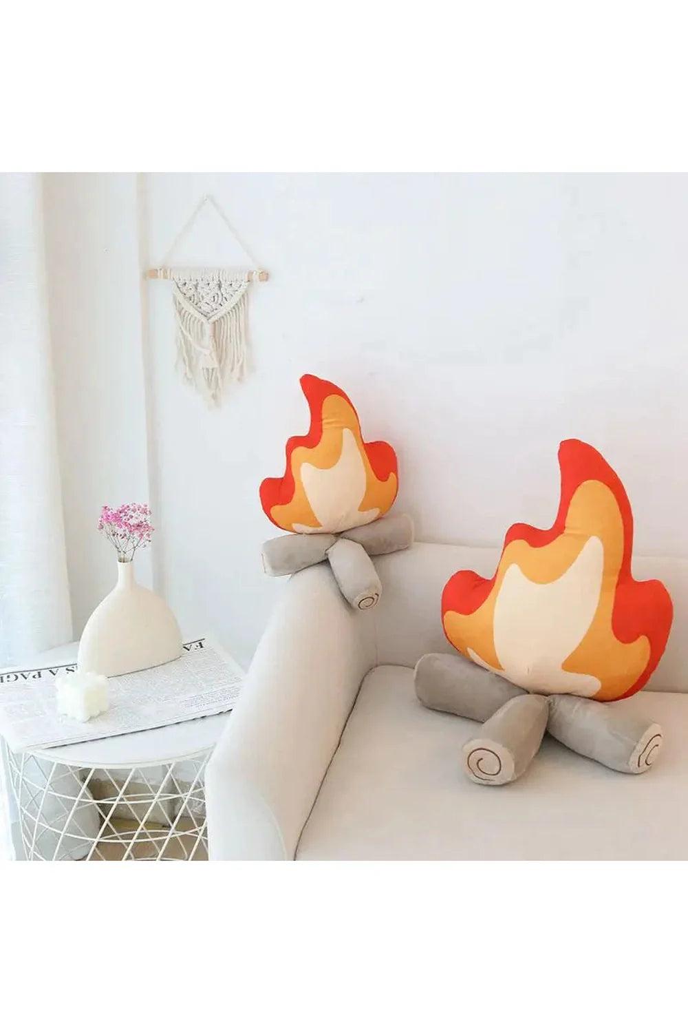 Campfire plush pillow | Bowlift