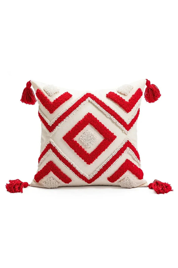 red Christmas cushion cover | Bowlift