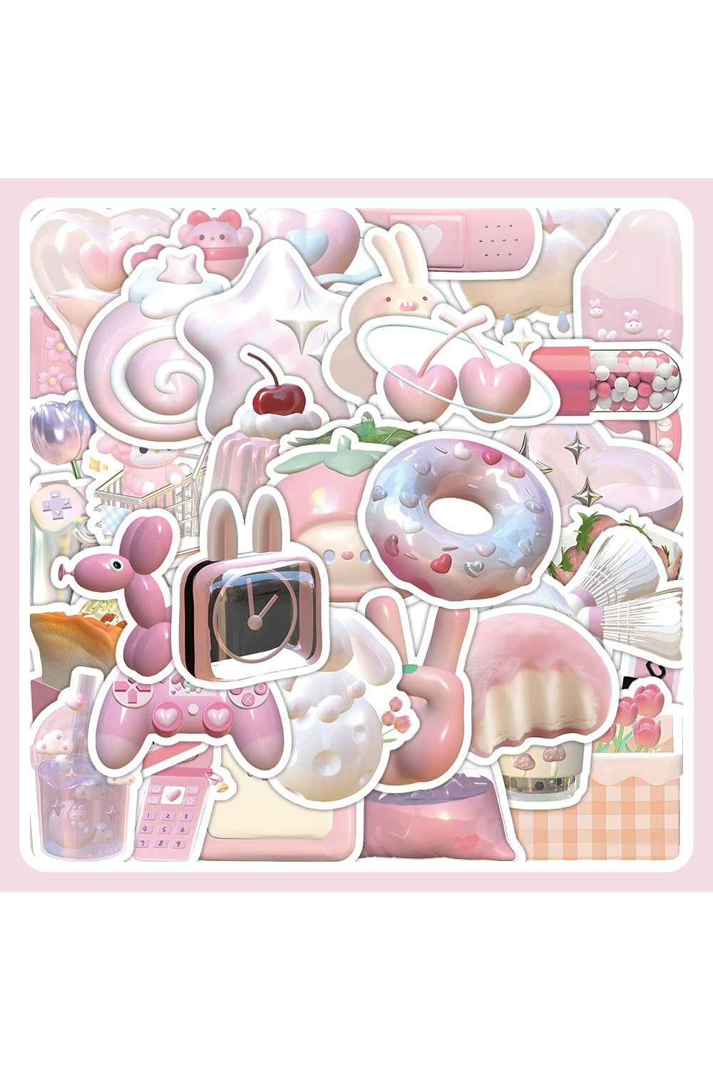 Pink Dream Creative Sticker | Bowlift