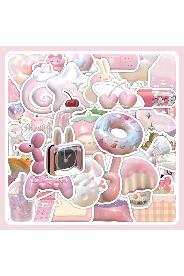 Pink Dream Creative Sticker | Bowlift