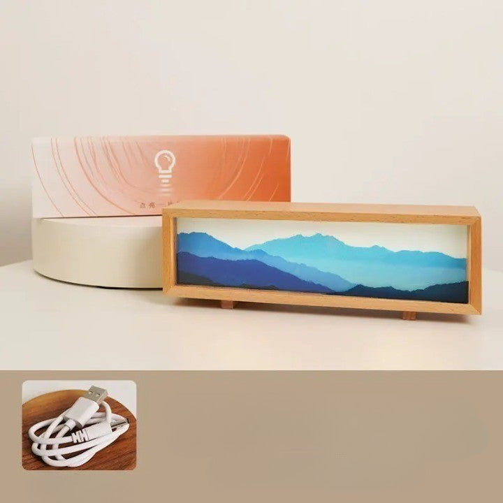 Dream Aura Interactive Desktop Artsy Canvas Lamp | Bowlift