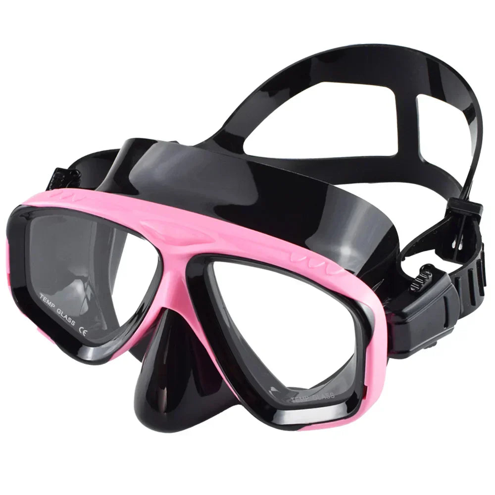 BowLift | Aquanisa Dive Mask | 180° HD Glass Visibility | Hypoallergenic & Sealing | For Snorkeling & Swimming