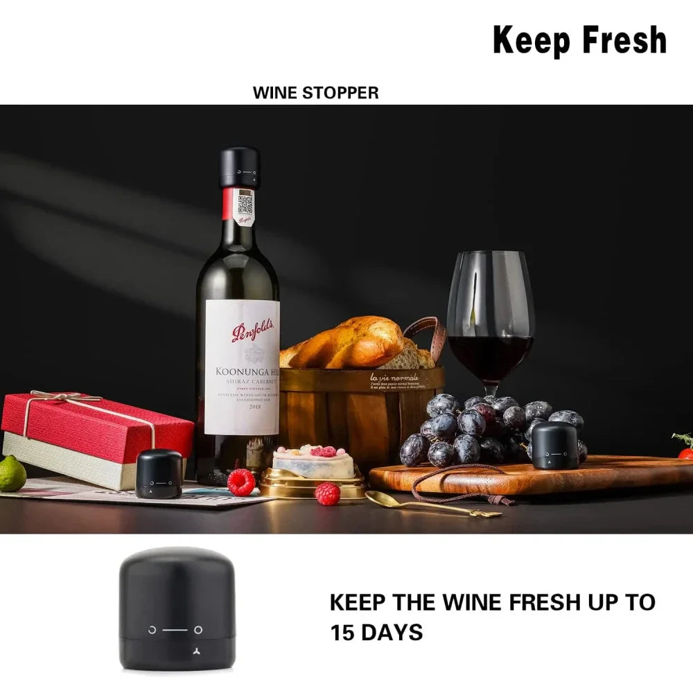 BowLift | 2-in-1 Air Pump Wine Bottle Cork Opener