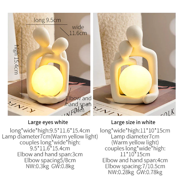 BowLift | Eternal Bond Love Couple Night Decor Lamp