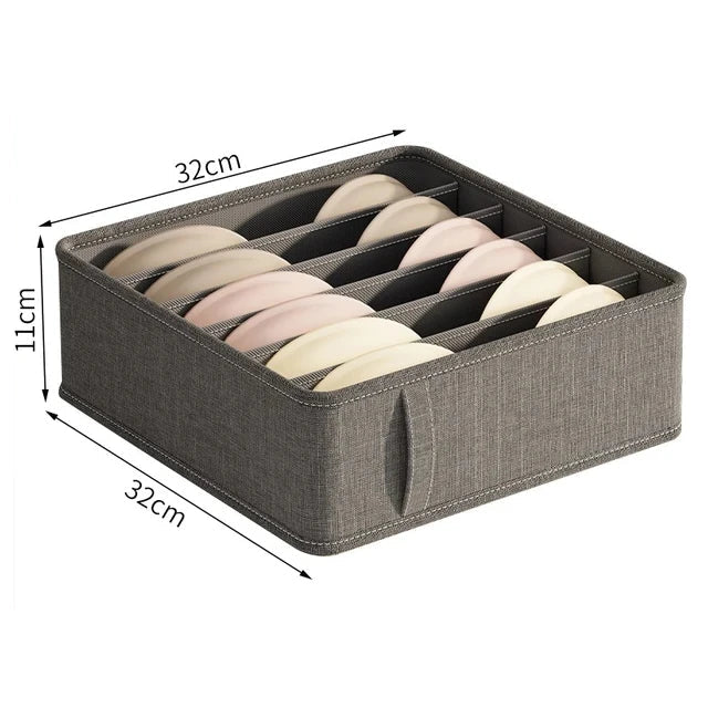 BowLift | ClarityBox Wardrobe Organizer | Collapsible & Space-Saving | High-Quality Non-Woven Fabric Material
