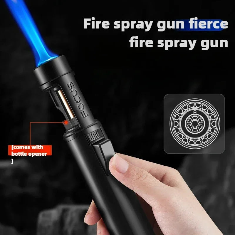 Multi-Use Bottle Opener Windproof Jet Torch Lighter | Bowlift