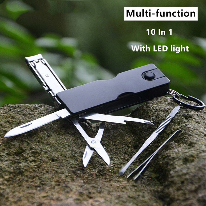 BowLift | 10in1 Stainless Steel EDC Keychain Tool
