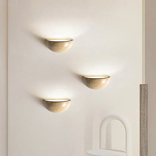 BowLift | SabiGlow - Organic Rock Wall Light