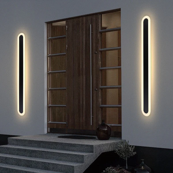 BowLift | Outdoor LED Wall Light Modern Black Design