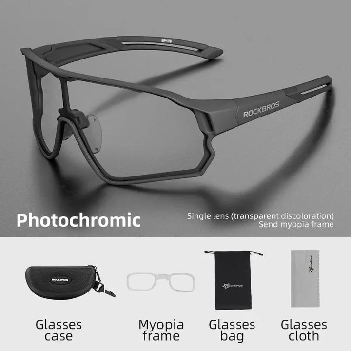 Bicycle glasses with photochromic lenses | Bowlift