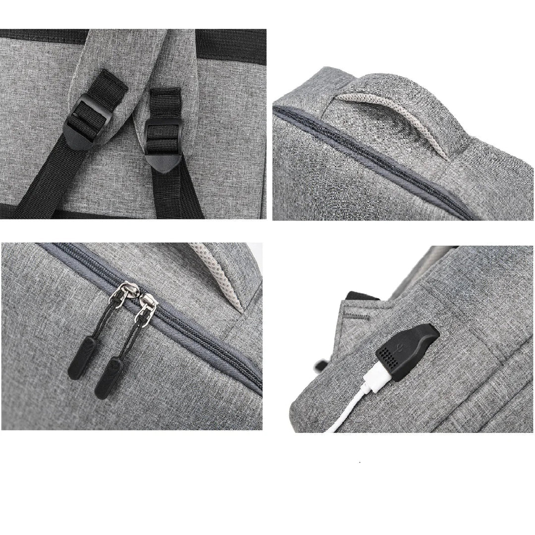 BowLift | Modern TechSafe Backpack - With practical USB charging function