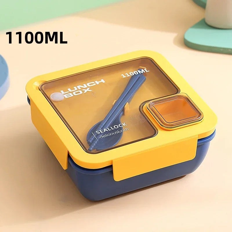 Bento Lunchbox for on the go with cutlery | Bowlift