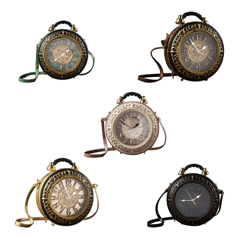 BowLift | Vintage Time Creative Clock Crossbody Bag