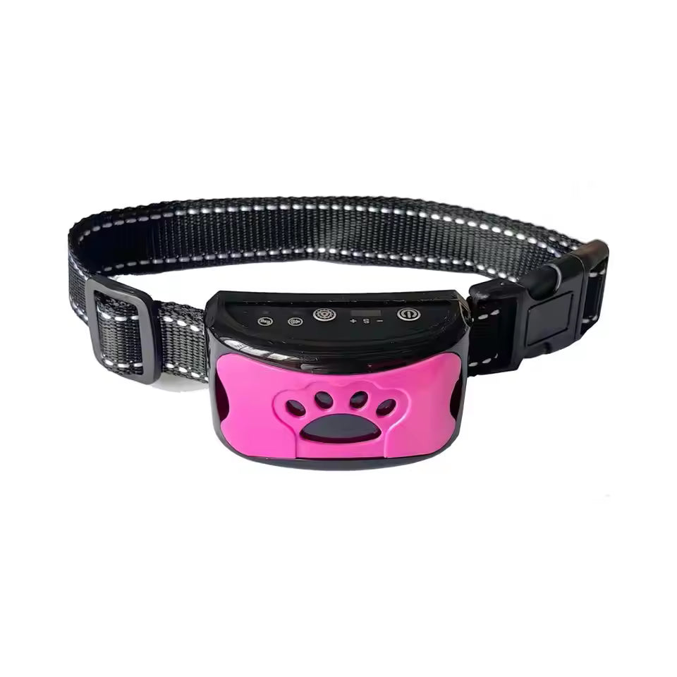 Anti Bell Collar for Dogs waterproof with sound and 7 vibration levels Bowlift
