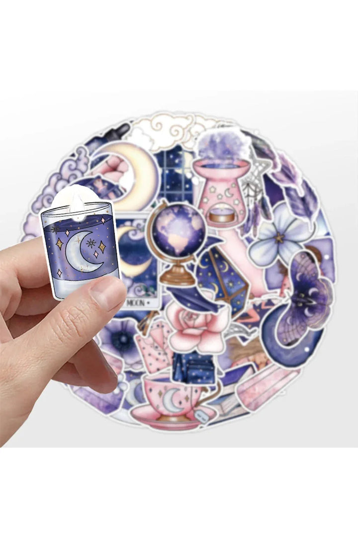 Witch Moon Aesthetic Sticker | Bowlift