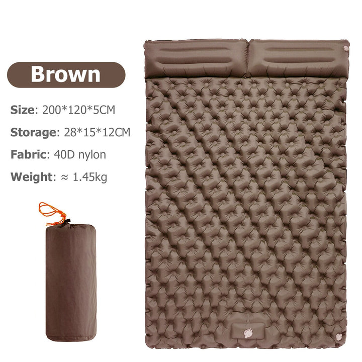 Portable Inflatable Built-in Pillow Nature Nest Camping Bed | Bowlift