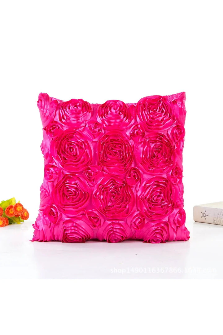 3D Rose cushion cover | Bowlift