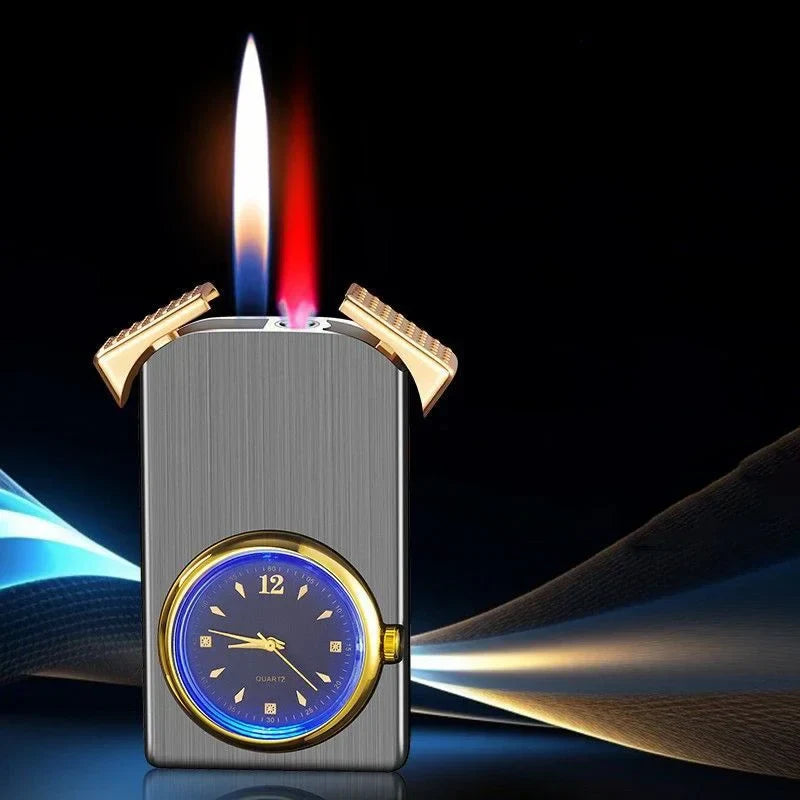 Creative Dual Fire Gradient Color Lighter Watch | Bowlift