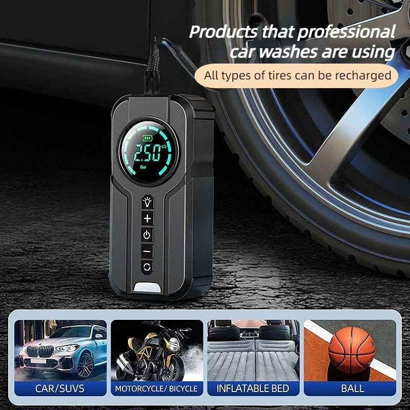 BowLift | CarBoost Smart Digital Tire Air Inflator