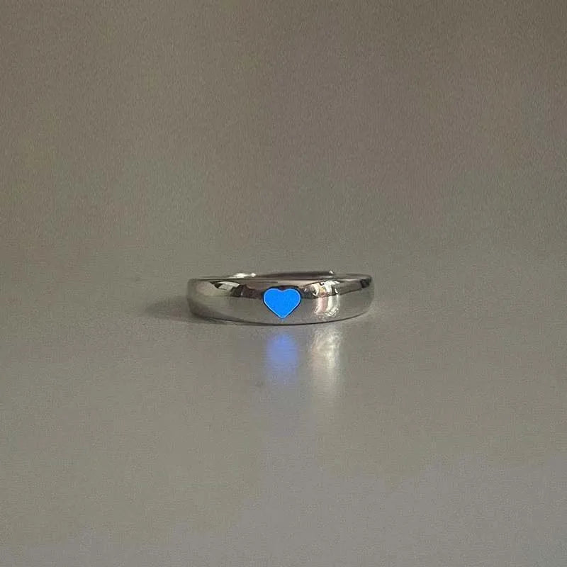 BowLift | Eternal Love Luminous Heart Couple Gift Ring