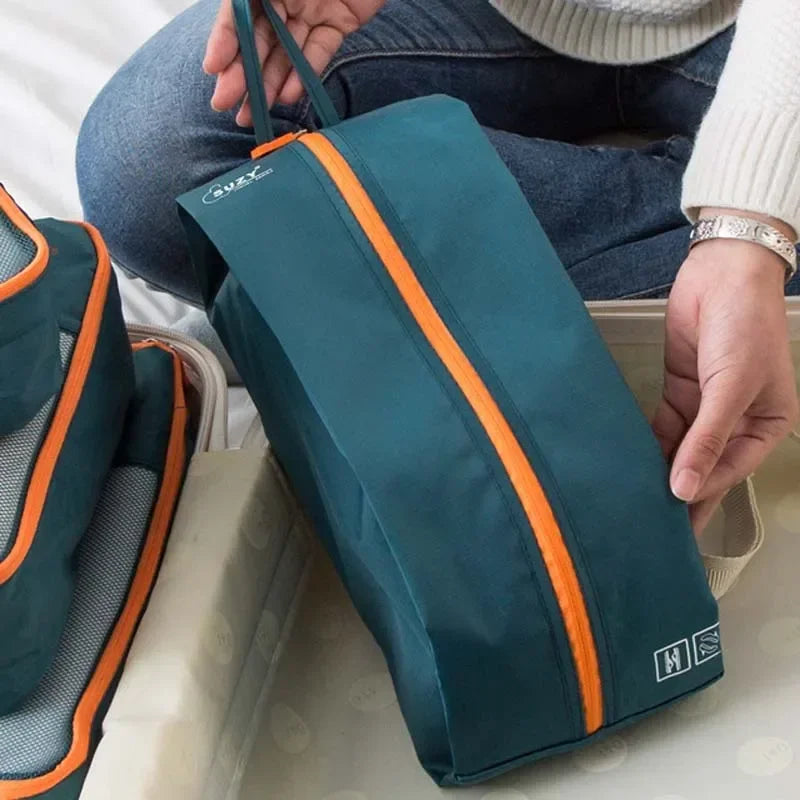 BowLift | Packavio Travel Organizer Set 7-piece | Suitcase Bags for Clothes & Shoes | Space-saving & Water-repellent