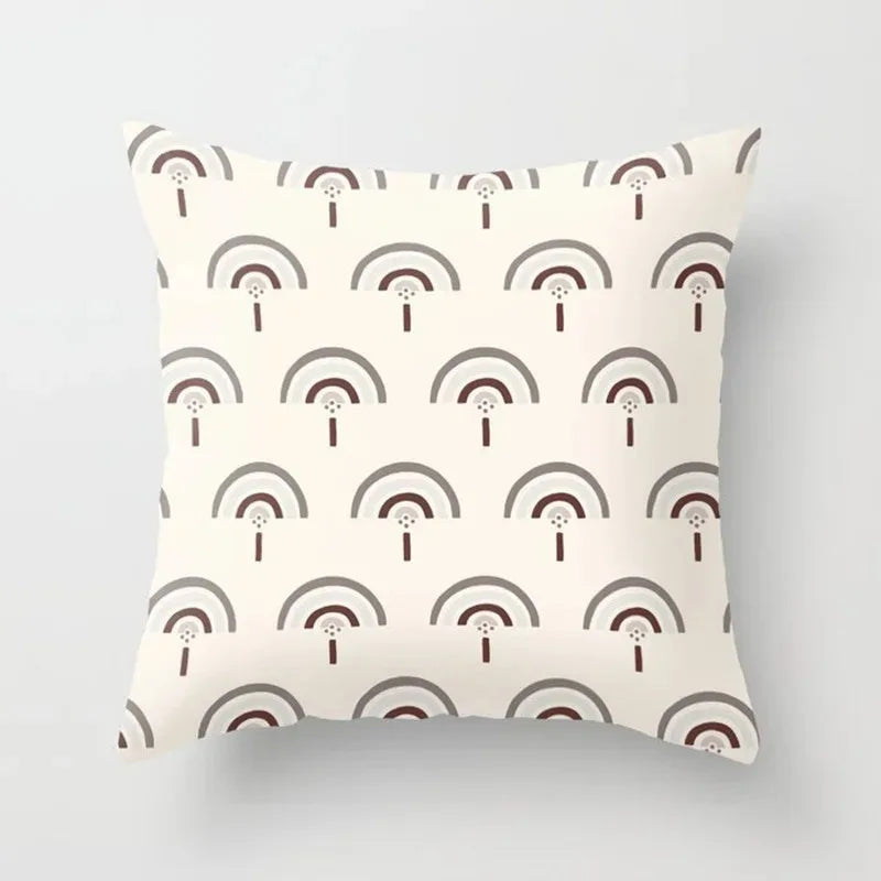 BowLift | VelvetHaven Cushion Cover - Stylish Botanical Cushion Cover for Fresh Interior Makeover