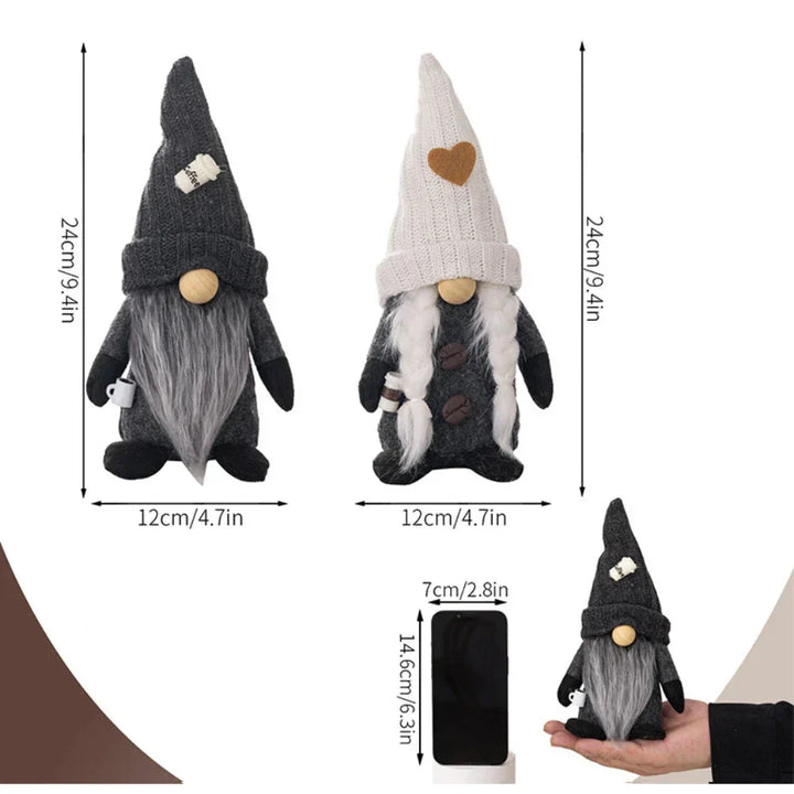 BowLift | Scandinavian Coffee Gnome Dolls – Atmospheric Decoration