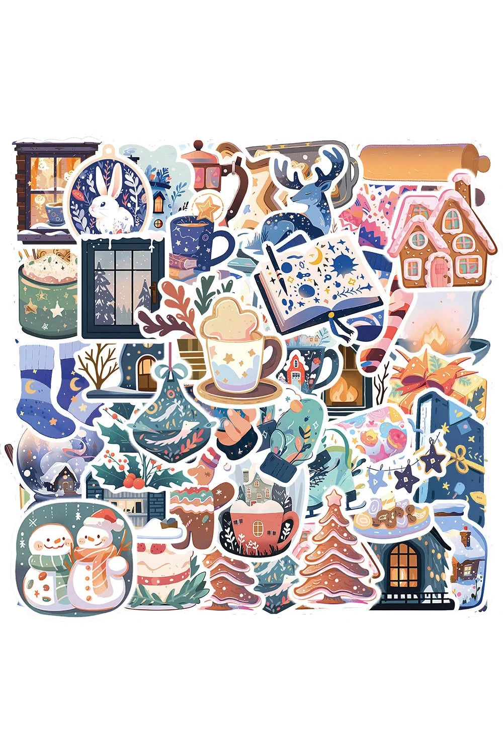 Cartoon Scrapbooking Stickers | Bowlift