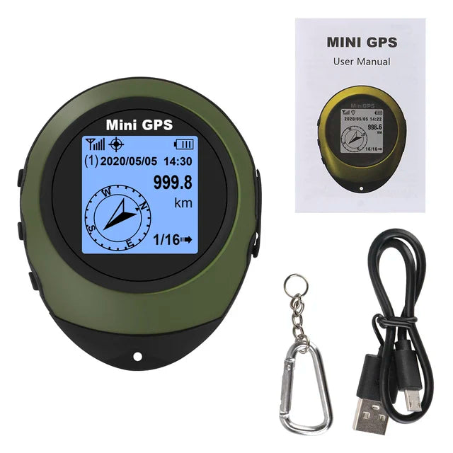 BowLift | Compact Satellite GPS Navigator High-Precision Compass Tracker Device