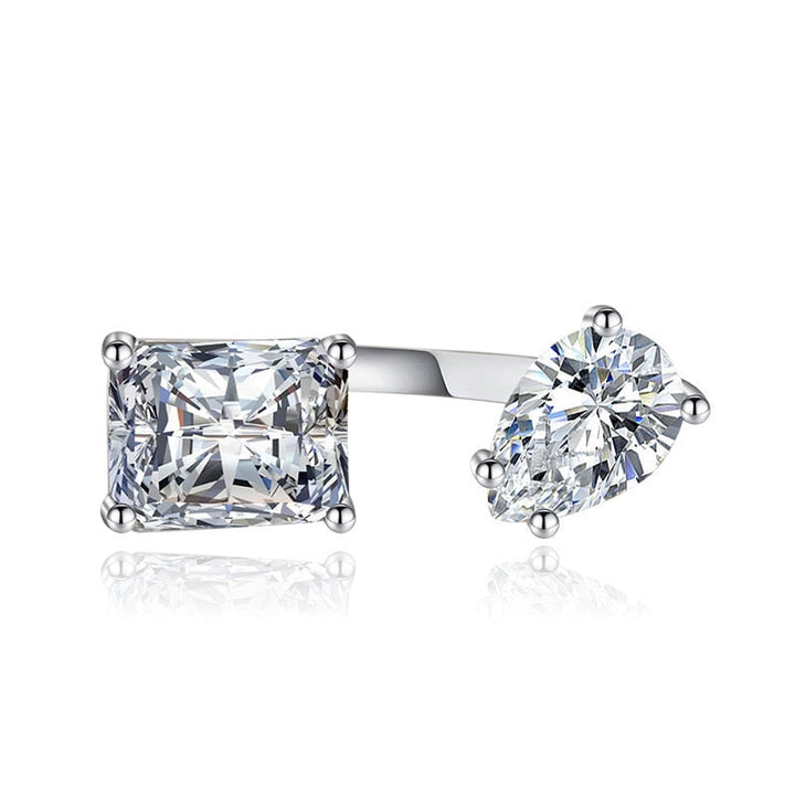 BowLift | Water Drop Zircon Chic Adjustable Ring
