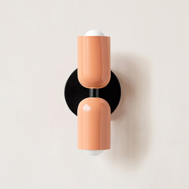BowLift | Cream Double-Head LED Wall Lights