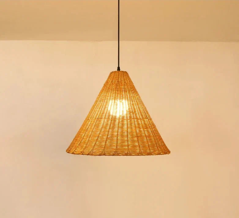 BowLift | Scandinavian LED Pendant Lamp Made of Bamboo