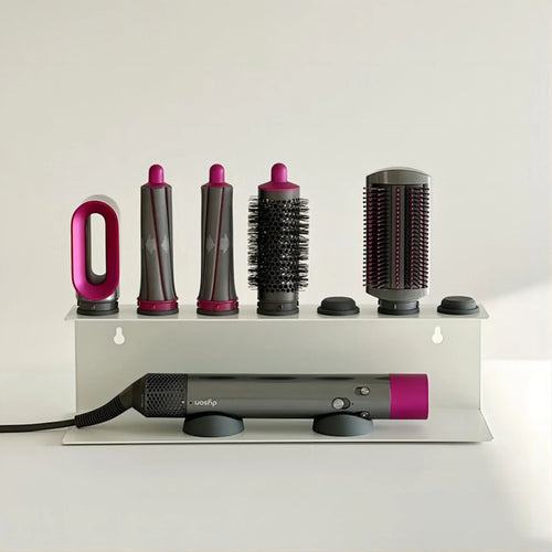 Multifunctional Hair Dryer Stand – Carbon Steel | For Hair Dryers, Straighteners & Curling Irons Bowlift