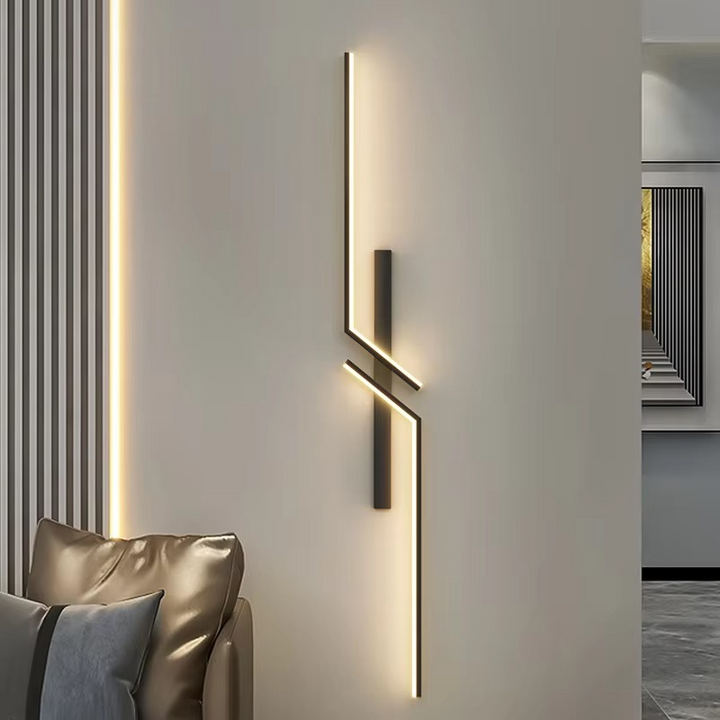BowLift | Sleek LED Strip Wall Sconce for Modern Home Decor